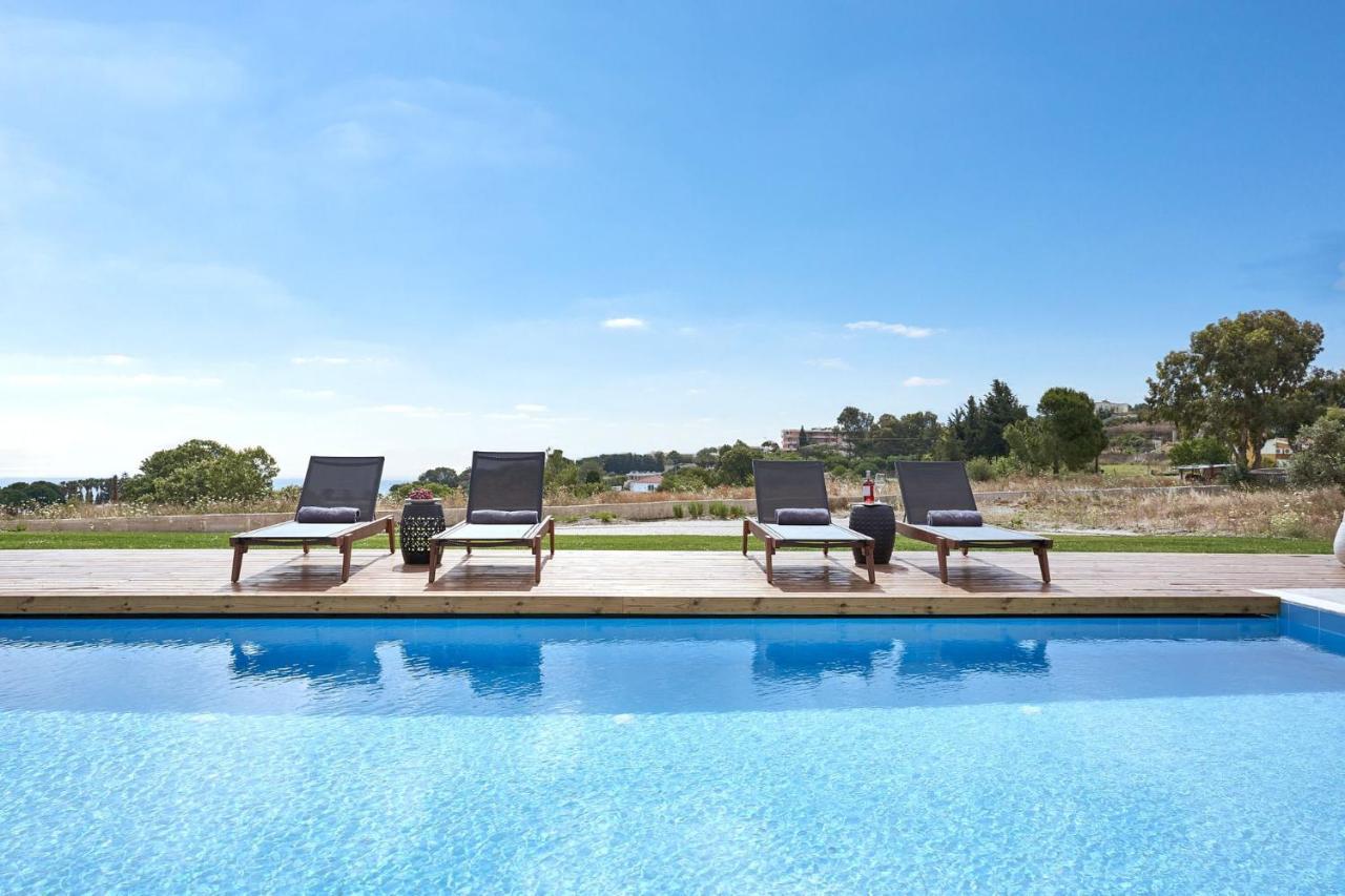 Luxury Rhodes Anissa Sea View Private Swimming Pool 4 Bedrooms Kalithea *