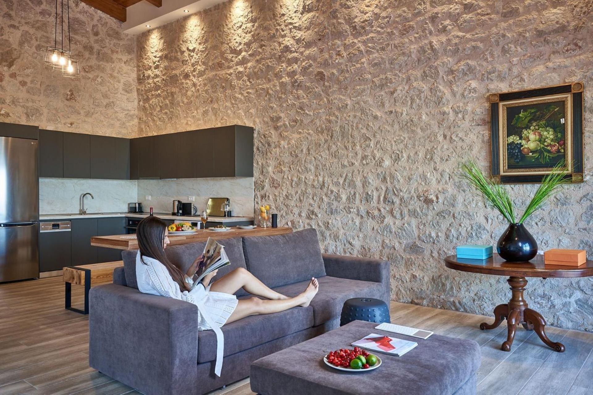 Villa Luxury Rhodes Anissa Sea View Private Swimming Pool 4 Bedrooms Kalithea Koskinou (Rhodes)