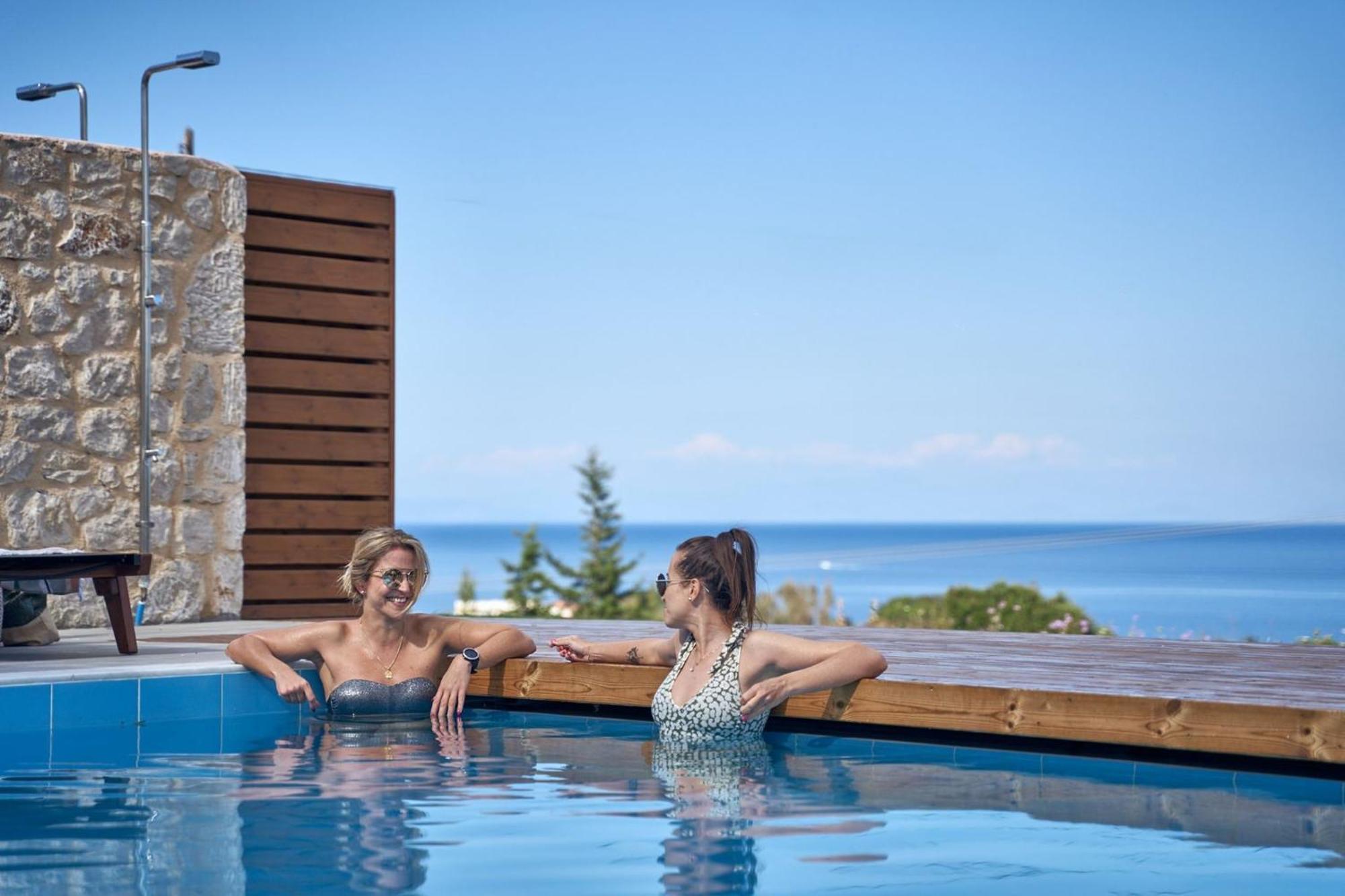 Luxury Rhodes Anissa Sea View Private Swimming Pool 4 Bedrooms Kalithea Koskinou (Rhodes)
